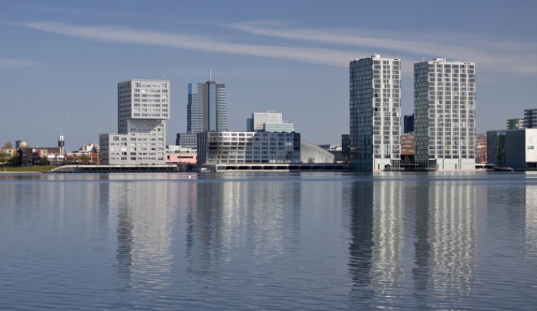 Almere, The Netherlands Skyline