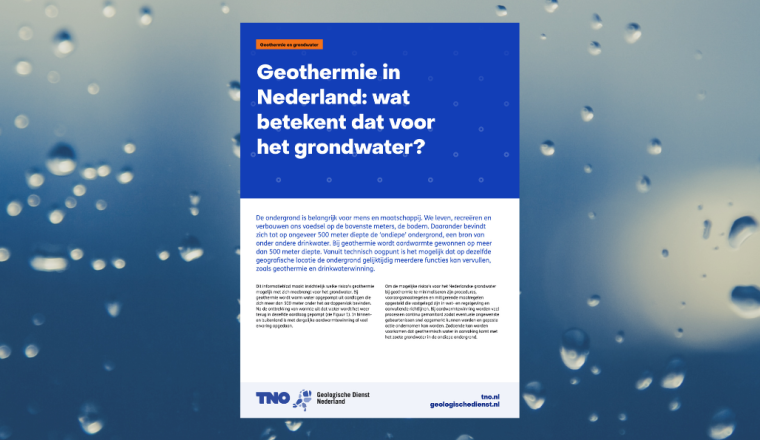 TNO grondwater website